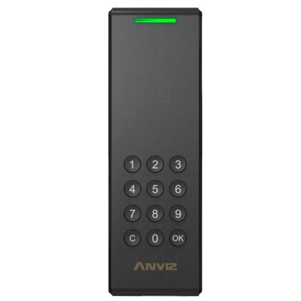 Kaufen Sie ANVIZ C2KA-OSDP Zutrittsleser – Zugang per EM/MF-Karte und PIN – LED- und akustische Anzeige – Wiegand 26/34 | OSDP –