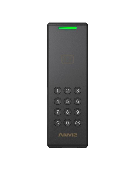 ANVIZ C2KA-OSDP Access Reader - Acesso por cartão EM / MF e PIN - LED e indicador acústico - Wiegand 26/34 | OSDP - Compatível