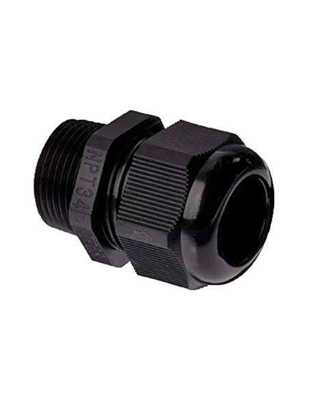 Acheter OEM CABLE-GLAND-NPT3/4-BLACK Presse-étoupe étanche - Diamètre entre 13-18 mm - Fabriqué en plastique - Adapté pour l’ext
