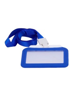Cartão CardCube-Holder-Hitter-H-Blue Card Titular - Layout horizontal - Folhas de plástico protetoras - feita de silicone - 