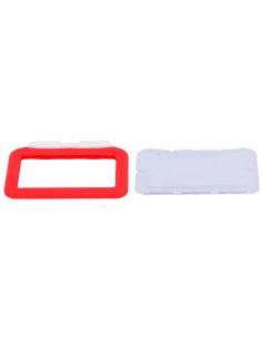Cartão CardCube-Hitter-H-Red Cart Holder - Layout horizontal - Folhas de plástico protetoras - feita de silicone - C 2