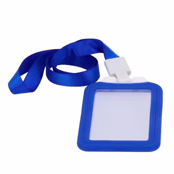 Comprar OEM CARD-HOLDER-V-BLUE Porta-tarjetas RFID - Disposición vertical - Formato CR80: 54 (An) × 85 (Al) mm - Láminas de plás