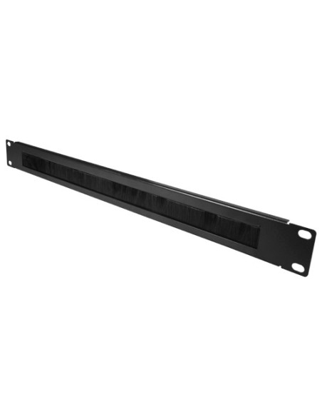 Comprar OEM CBBP-1U Panel de cepillo - Medida máxima 1U - Apto para rack - Robusto y resistente - Color negro - Fabricado en met
