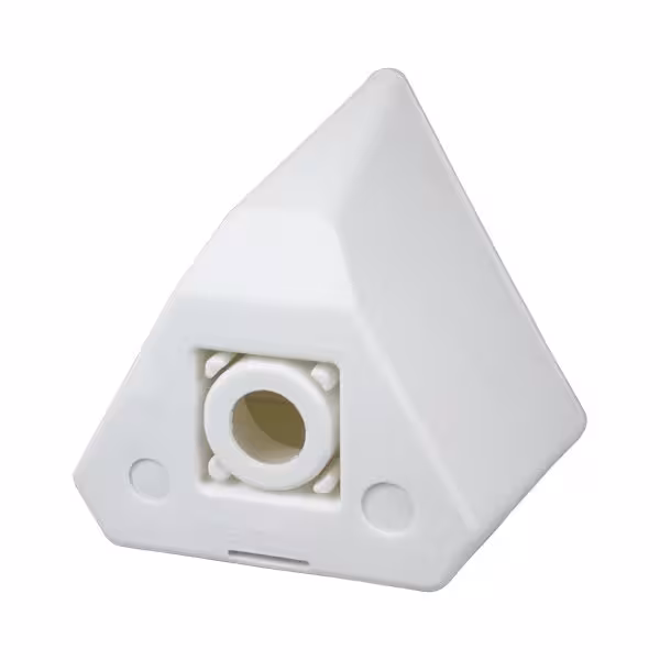 Comprar CAMBOX CBOX-3F180 Soporte de pared o poste triangular - Apto para uso exterior - Permite situar el paso interno de cable