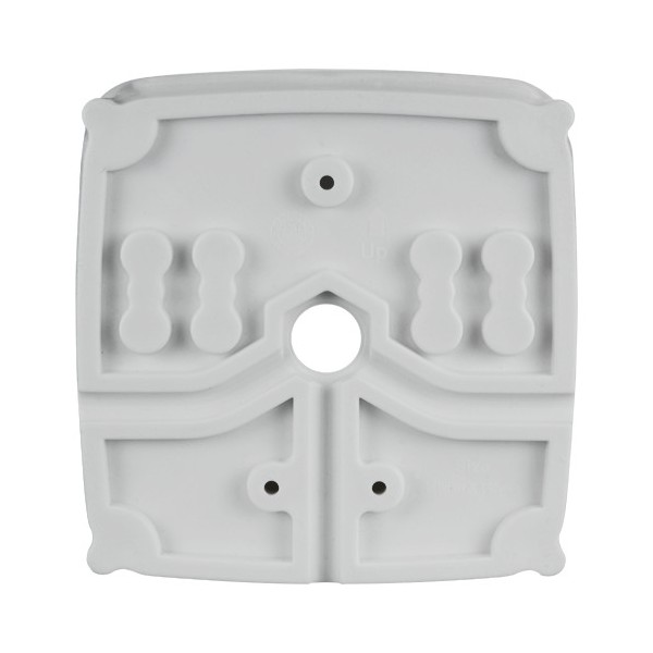 Caixa de conexão OEM CBOX-B52PRO - para câmeras de cúpula - adequado para uso externo - Teto ou instalação de parede - fabricado