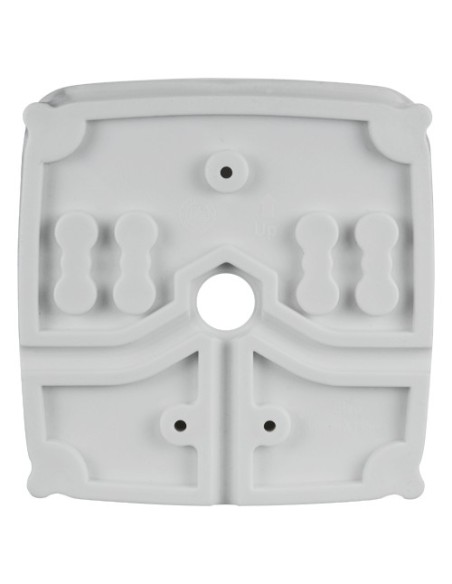 Caixa de conexão OEM CBOX-B52PRO - para câmeras de cúpula - adequado para uso externo - Teto ou instalação de parede - fabricado