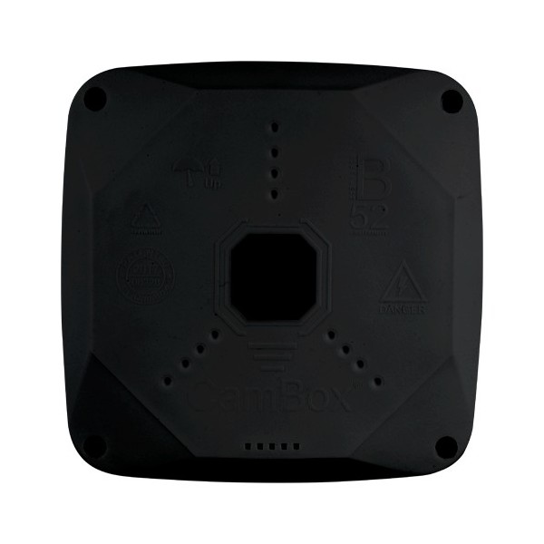 Acheter OEM CBOX-B52PRO-B Boîte de jonction pour caméras dôme - Pour caméras dôme - Adaptée à une utilisation en extérieur - Ins