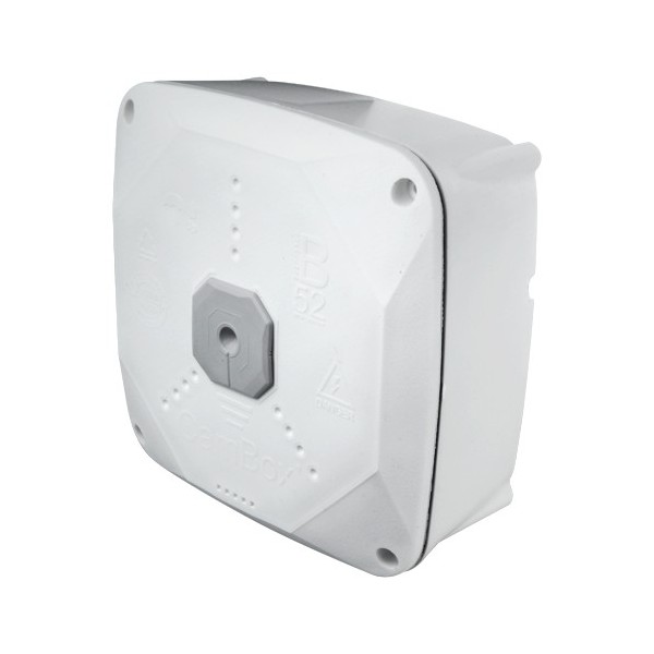 Caixa de conexão OEM CBOX-B52PRORS - para câmeras de cúpula | 145 (AL) x 145 (A) x 50 (FO) mm - vedamento duplo para o nível ext