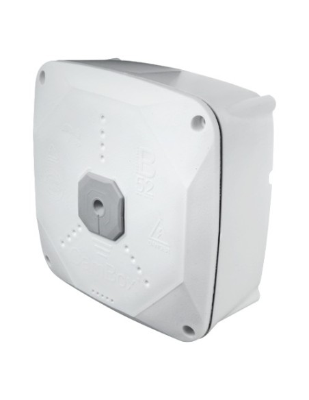Comprar CAMBOX CBOX-B52PROS Caja de conexiones - Para cámaras domo | 145(Al) x 145(An) x 50(Fo)mm - Doble sellado para exterior 