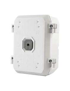 Caixa de conexão OEM CBOX-BB-1520 para câmeras de cúpula - Dupla selagem para ímã interior para fixar parafusos - Fabri