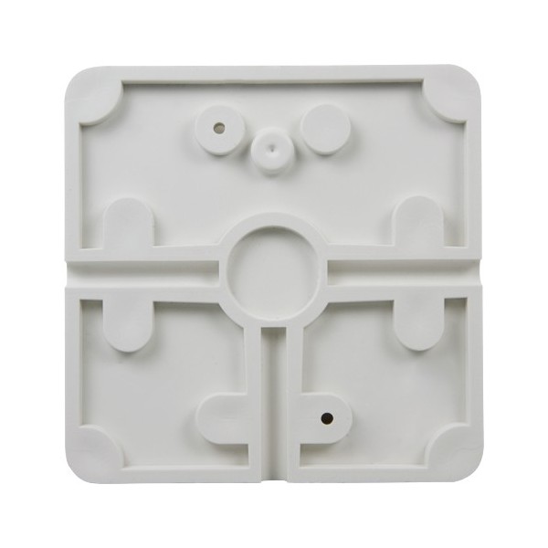 OEM CBOX-BC02-Base Rigid Connection Cap para caixa de suporte - Adequado para uso externo - permite que você coloque o passo int