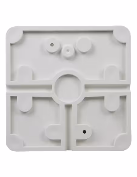 Comprar CAMBOX CBOX-BC02-BASE Tapa de conexiones rígida para caja de soporte - Apto para uso exterior - Permite situar el paso i