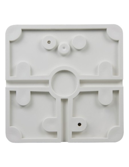 OEM CBOX-BC02-Base Rigid Connection Cap para caixa de suporte - Adequado para uso externo - permite que você coloque o passo int