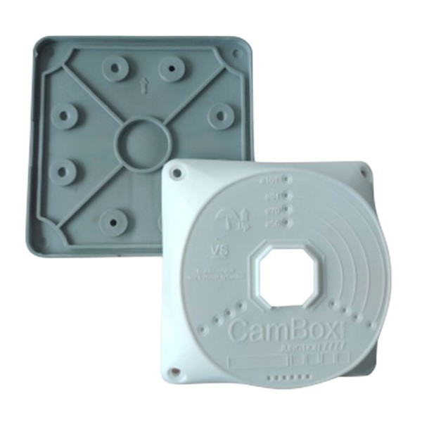 Acheter OEM CBOX-BC02-BASEFLEX Couvercle de connexions flexible pour boîtier de support - Adapté à une utilisation en extérieur 