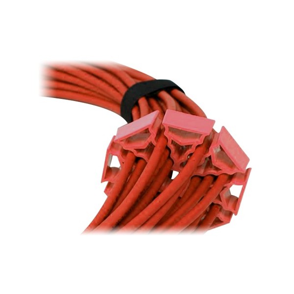 Comprar OEM CBOX-CABLE-COMB Organizador de cables - Diámetros permitidos 5~7.6 mm - Hasta 30 cables al mismo tiempo - Material f