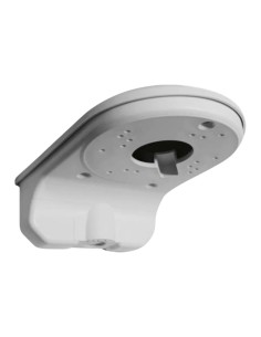 Suporte de parede OEM CBOX-DM-115 para câmera de cúpula - cor branca - feita de plástico - adequado para interior ou exterior - 