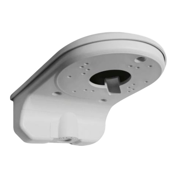Suporte de parede OEM CBOX-DM-115 para câmera de cúpula - cor branca - feita de plástico - adequado para interior ou exterior - 