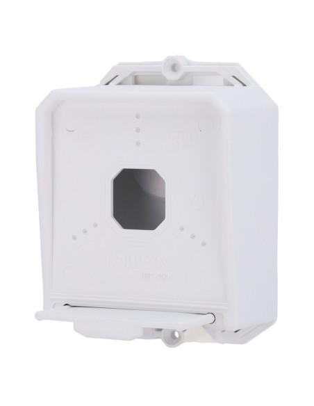 Comprar OEM CBOX-JET-703-W Caja de conexiones - Para cámaras domo - Apto para uso exterior - Fabricada en plástico - Color blanc