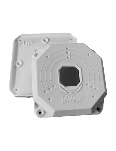 Caixa de conexão do OEM Cbox-Lotus - adequada para uso ao ar livre - Teto ou instalação de parede - feita de plástico - cor bran