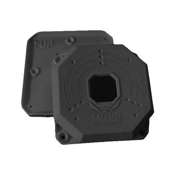 Comprar OEM CBOX-LOTUS-B Caja de conexiones - Para Cámaras domo y bullet - Apto para uso exterior - Instalación en techo o pared