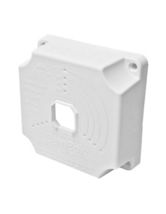 Caixa de conexão OEM CBOX-NX1-1118 - para câmeras de cúpula e bala - adequado para exterior | 128 (AL) x 128 (A) x 50 (FO) mm - 