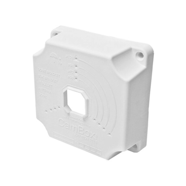 Comprar CAMBOX CBOX-NX1-1118 Caja de conexiones - Para cámaras domo y bullet - Apto para exterior| 128(Al) x 128(An) x 50(Fo)mm 