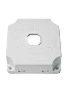 Comprar OEM CBOX-NX1-1118 Caja de conexiones - Para cámaras domo y bullet - Apto para exterior| 128(Al) x 128(An) x 50(Fo)mm - I 2