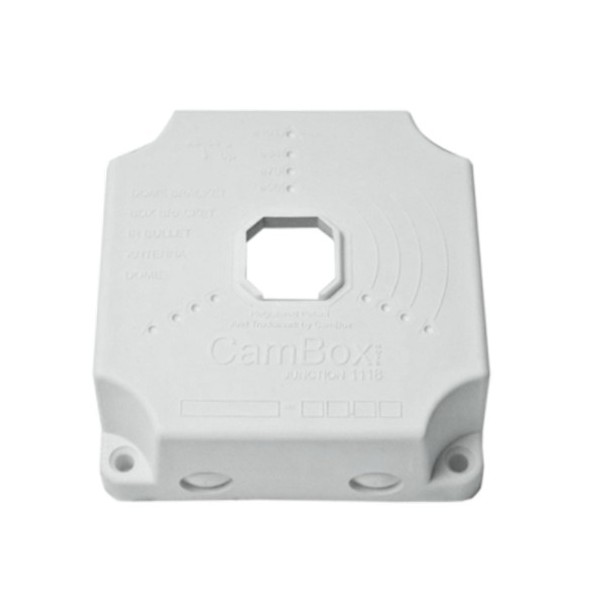 Comprar CAMBOX CBOX-NX1-1118 Caja de conexiones - Para cámaras domo y bullet - Apto para exterior| 128(Al) x 128(An) x 50(Fo)mm 
