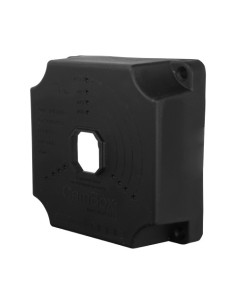 Caixa de conexão OEM CBOX-NX1-1118-B - para câmeras de cúpula e bala - adequado para exterior | 128 (AL) x 128 (A) x 50 (FO) MM 
