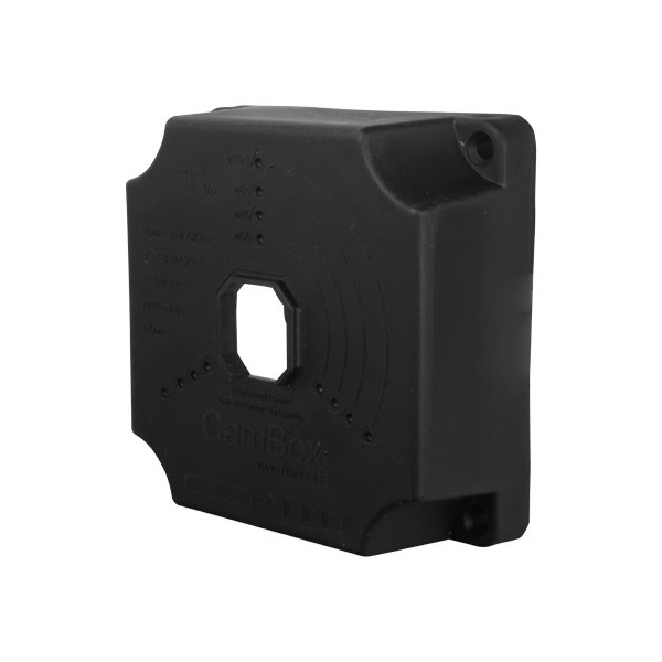 Comprar OEM CBOX-NX1-1118-B Caja de conexiones -  Para cámaras domo y bullet - Apto para exterior| 128(Al) x 128(An) x 50(Fo)mm 