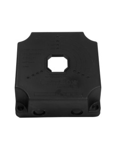 Caixa de conexão OEM CBOX-NX1-1118-B - para câmeras de cúpula e bala - adequado para exterior | 128 (AL) x 128 (A) x 50 (FO) MM  2