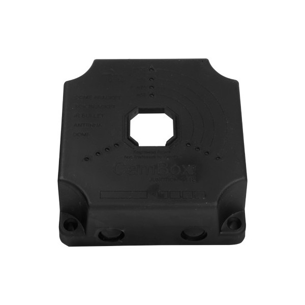 Caixa de conexão OEM CBOX-NX1-1118-B - para câmeras de cúpula e bala - adequado para exterior | 128 (AL) x 128 (A) x 50 (FO) MM 