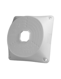 Caixa de conexão OEM CBOX-NX7-7777 - para câmera de cúpula - adequado para uso ao ar livre - Teto ou instalação de parede - feit