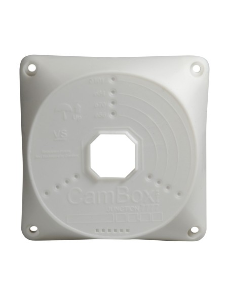 Caixa de conexão OEM CBOX-NX7-7777 - para câmera de cúpula - adequado para uso ao ar livre - Teto ou instalação de parede - feit