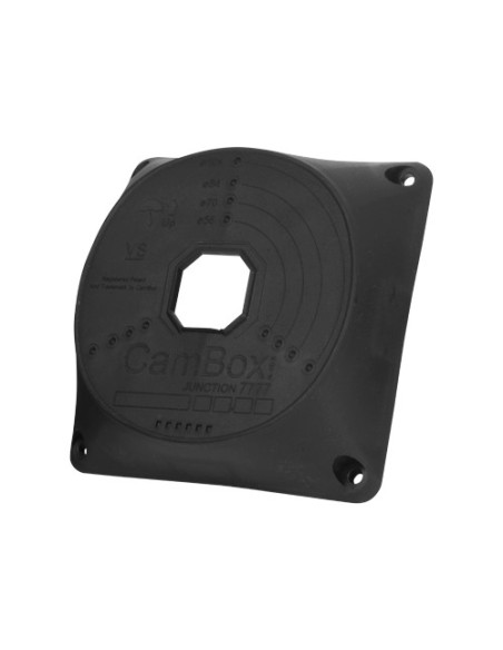 Comprar CAMBOX CBOX-NX7-7777-B Caja de conexiones - Para cámaras domo - Apto para uso exterior - Instalación en techo o pared - 