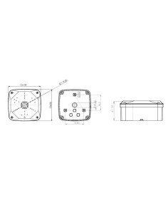 Acquistare OEM CBOX-S600 Scatola di derivazione per telecamere dome - Per telecamere dome - Adatta per uso esterno - Installazio 2