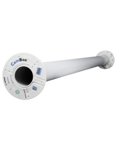 Comprar CAMBOX CBOX-ST100 Soporte techo - Altura 100 cm x 10 (Ø) cm - Apto para uso en interior - Color blanco - Fabricado en pl 2