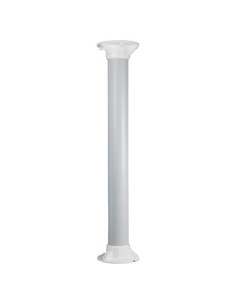 Comprar OEM CBOX-ST50 Soporte techo - Altura 50 cm x 10 (Ø) cm - Apto para uso en interior y exterior - Color blanco - Fabricado