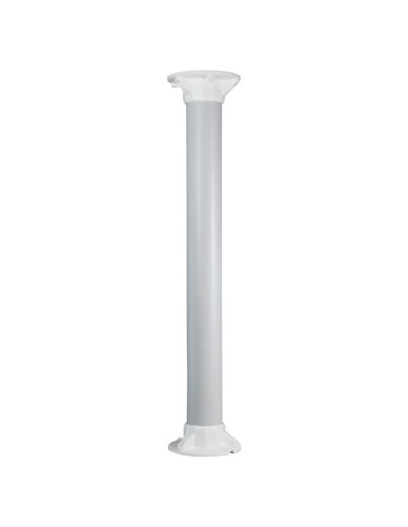 Comprar OEM CBOX-ST50 Soporte techo - Altura 50 cm x 10 (Ø) cm - Apto para uso en interior y exterior - Color blanco - Fabricado