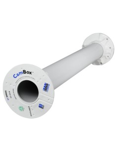 Kaufen OEM CBOX-ST50 Deckenhalterung – Höhe 50 cm x 10 (Ø) cm – Für den Innen- und Außenbereich geeignet – Farbe Weiß – Hergeste 2