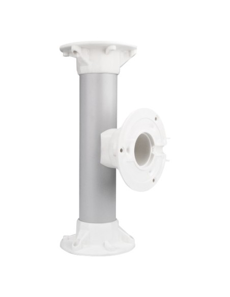 Comprar OEM CBOX-TN25 Soporte techo doble - Altura 25 cm x 10 (Ø) cm - Apto para uso en interior y exterior - Color blanco - Fab