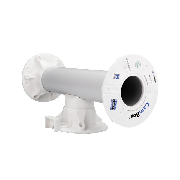 Comprar OEM CBOX-TN25 Soporte techo doble - Altura 25 cm x 10 (Ø) cm - Apto para uso en interior y exterior - Color blanco - Fab