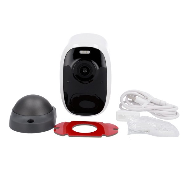 Vicohome CG122 Vicohome Outer 3MPx WiFi Uma bateria - Sensor PIR / Detecção Inteligente (Cloud) - Luz de Velocidade / Bateria 50