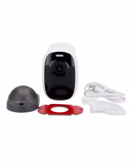 Acheter VICOHOME CG122 VicoHome caméra extérieure Wi‑Fi sur batterie 3 Mpx – capteur PIR / détection intelligente (cloud) – lumi