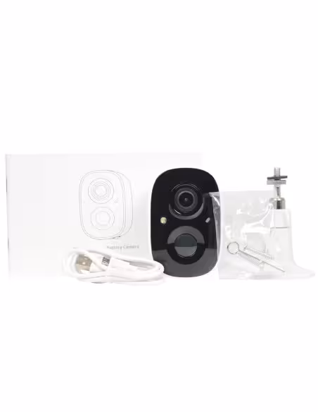 Acheter VICOHOME CG6 VicoHome Extérieur 3 Mpx Wi‑Fi sur batterie - Capteur PIR / Détection intelligente (cloud) - Lumière dissua