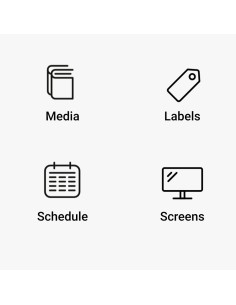 OEM CMS-Cactus-Lite Anual Digital Poster License - Compatibilidade: Safire DS60 - uma licença de reprodução  2