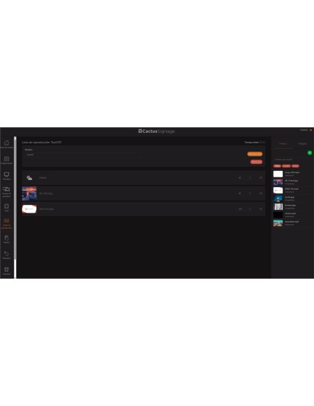 Comprar OEM CMS-CACTUS-LITE Licencia anual de cartelería digital - Compatibilidad: Safire DS60  - Una licencia por punto de repr