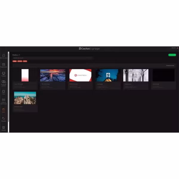Kaufen OEM CMS-CACTUS-LITE Jahreslizenz für Digital Signage – Kompatibilität: Safire DS60 – Eine Lizenz pro Wiedergabepunkt
