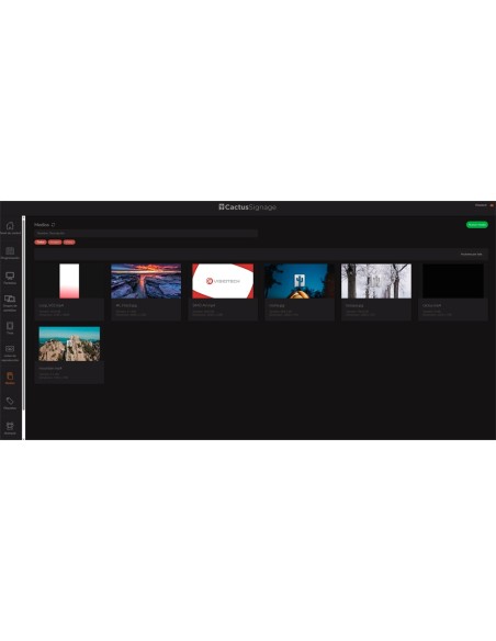 Comprar OEM CMS-CACTUS-LITE Licencia anual de cartelería digital - Compatibilidad: Safire DS60  - Una licencia por punto de repr