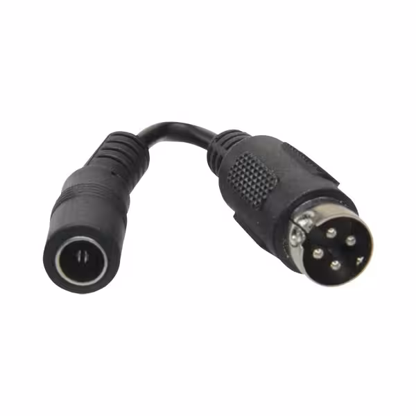 Acheter OEM CON-DC-HIK Adaptateur DC - 105 mm de long - Connecteur femelle Mini Din - Connecteur mâle standard - Adapte l’alimen